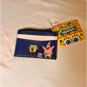 NWT SpongeBob Card/Coin Case by Nickelodeon